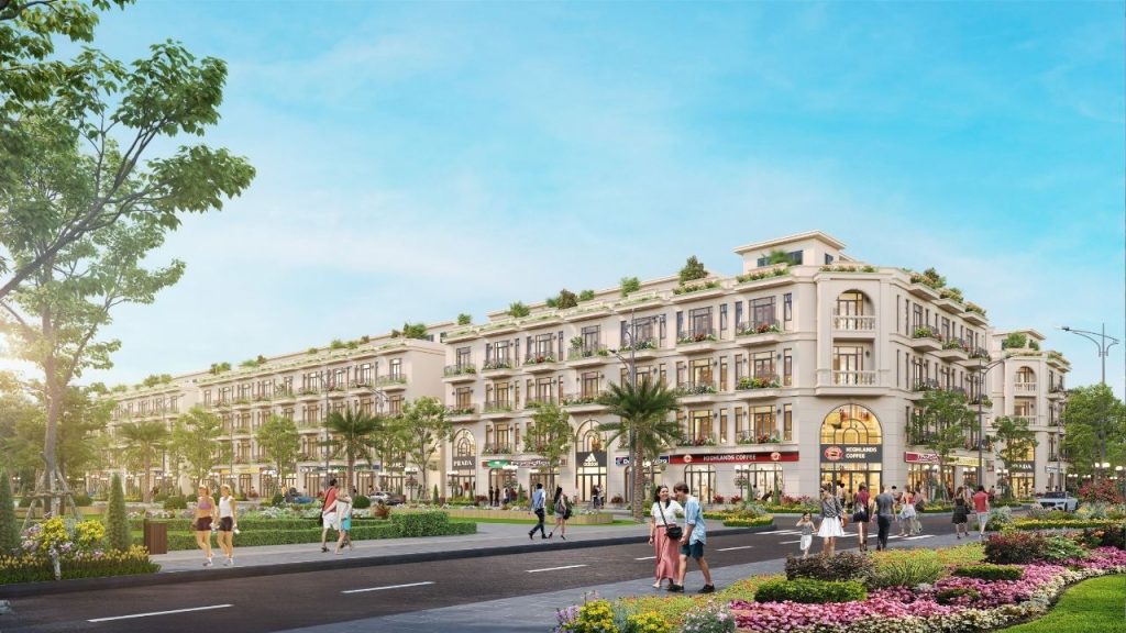 Liền kề mặt công viên Hồng Bàng Midtown