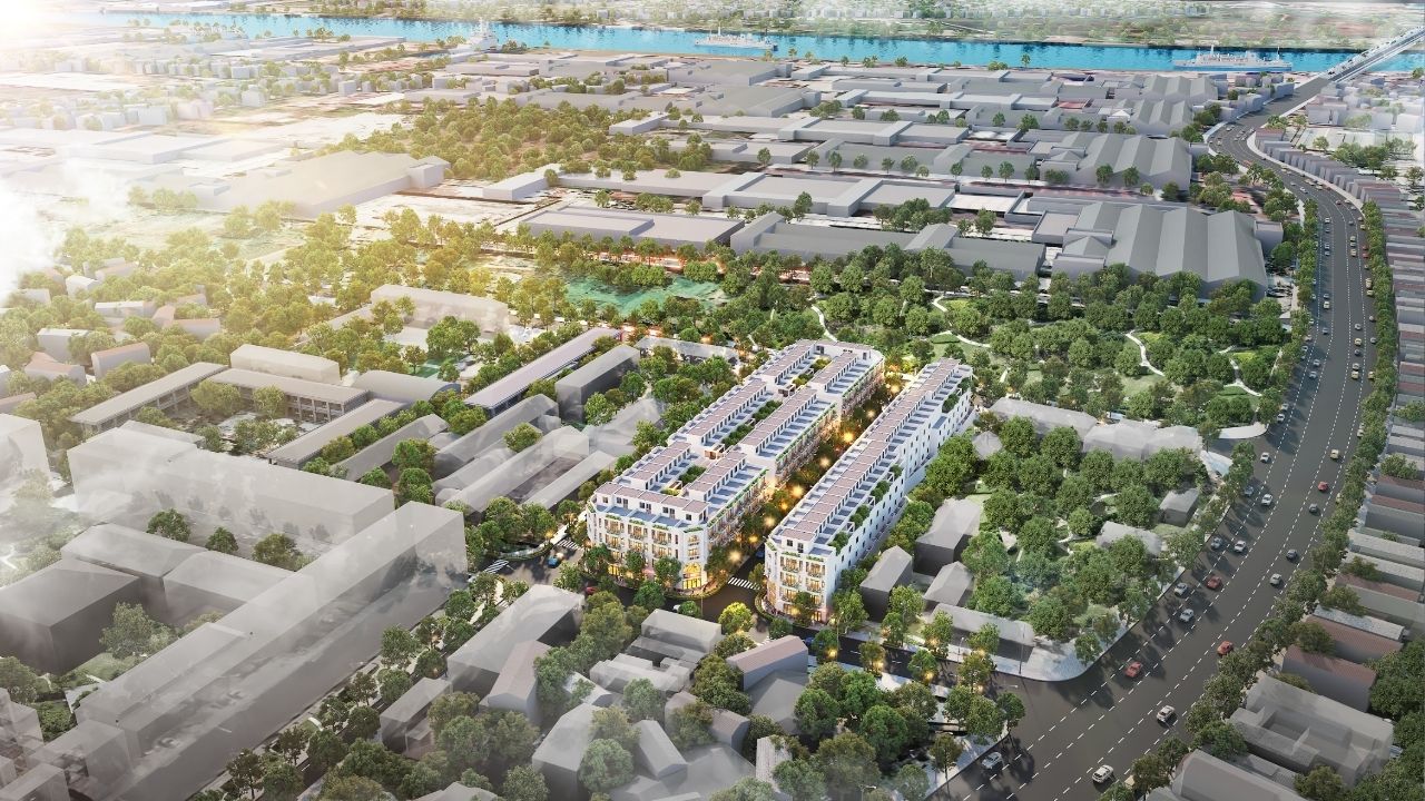Phối cảnh dự án Hồng Bàng Midtown Hải Phòng