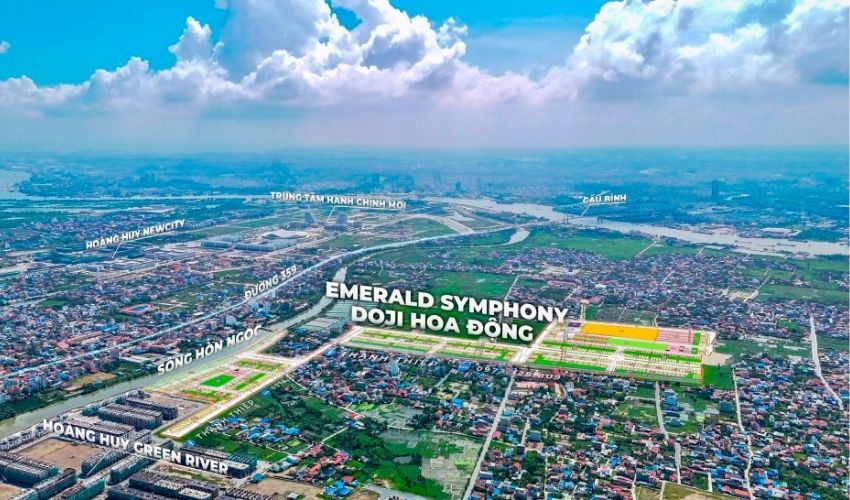 Doji Emerald Symphony Thủy Nguyên sở hữu hạ tầng quy hoạch hiện đại